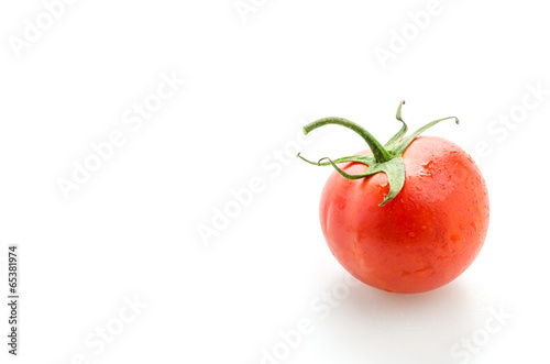 Tomato isolated on white