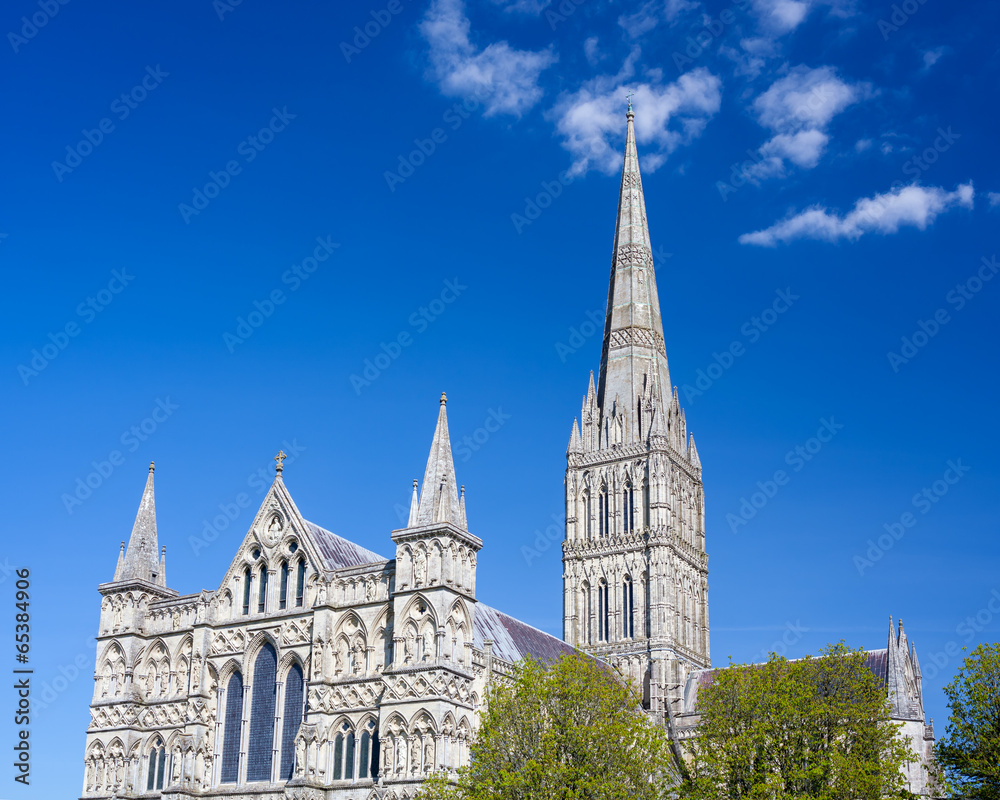 Salisbury Cathedral Wiltshire England UK