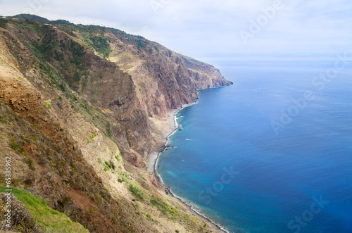 Ponta do Pargo south coastline  Madeira