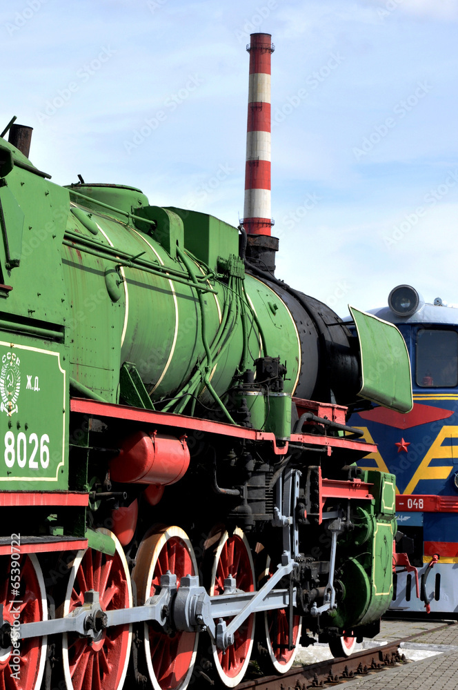 Fototapeta premium Engine pipe