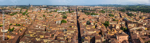 Panorama of Bologna, Italy