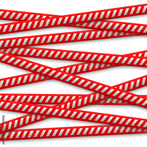 vector warning tapes