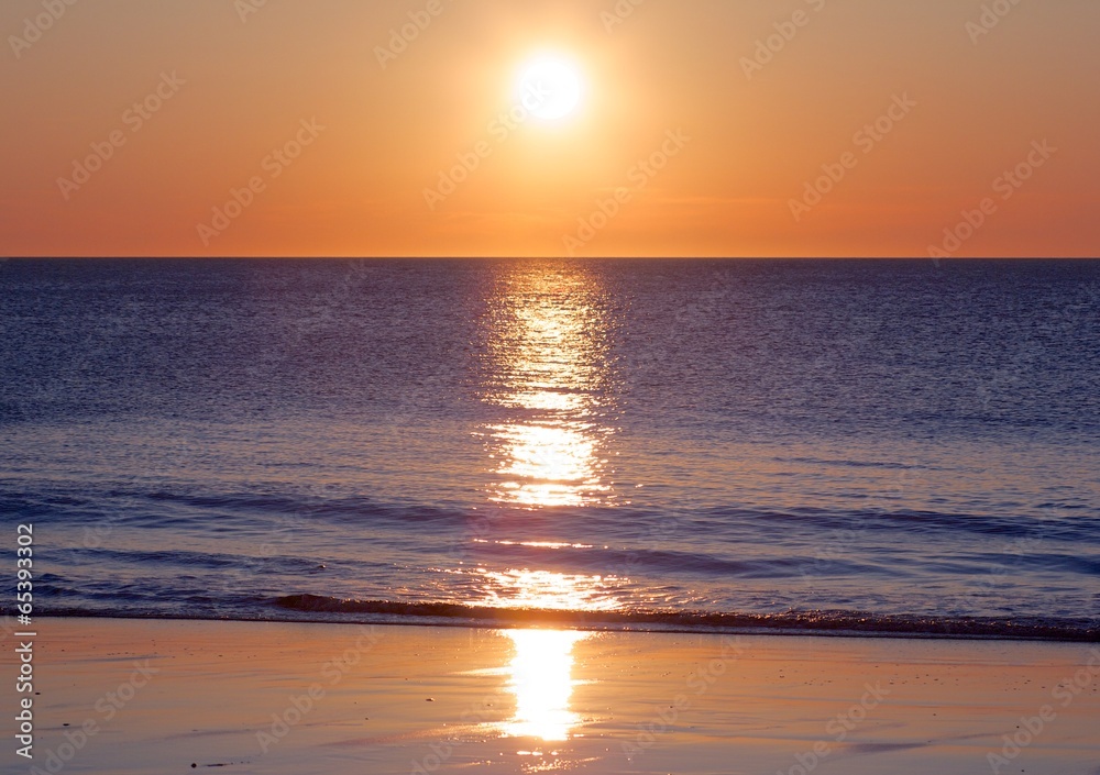 North Sea Sunset WB