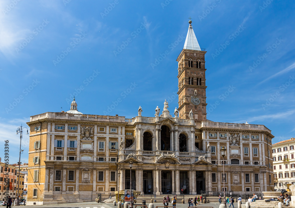 Naklejka premium Basilica di Santa Maria Maggiore in Rome, Italy
