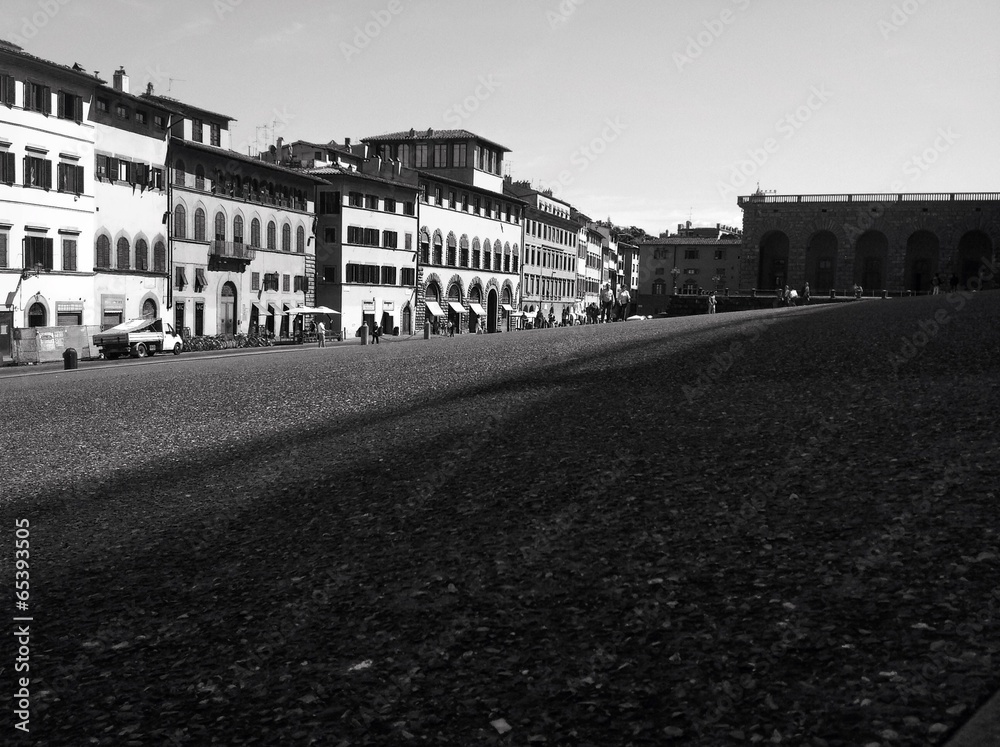 Pitti square in Florence