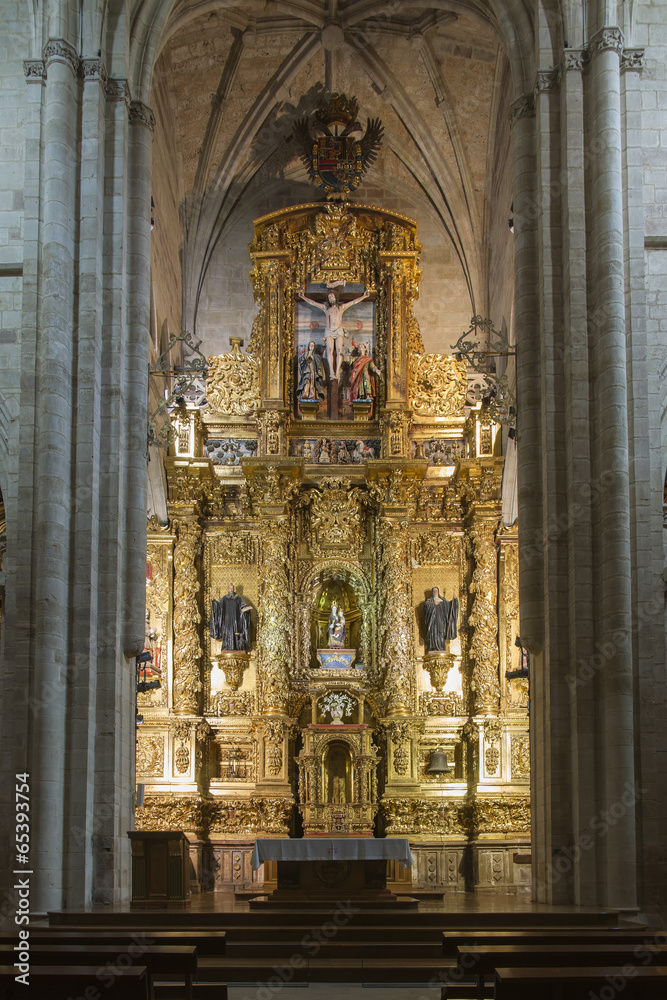 Fototapeta premium Church of the Monastery of Santa Maria la Real de Najera, La Rio