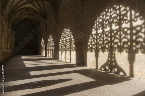 Cloister of the Monastery of Santa Maria la Real de Najera, La R
