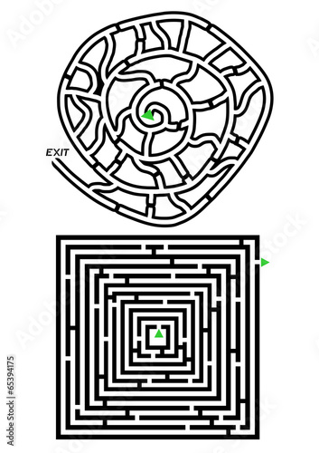 Two mazes