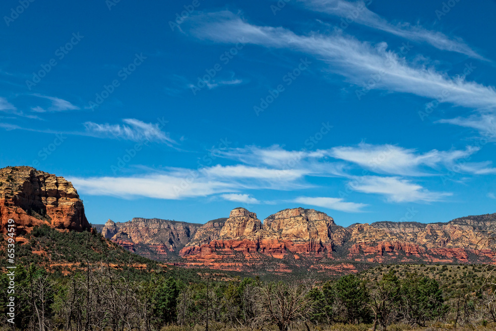 Fototapeta premium AZ-Sedona-Bear Mountain Trail