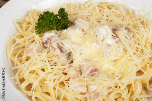 Pasta carbonara