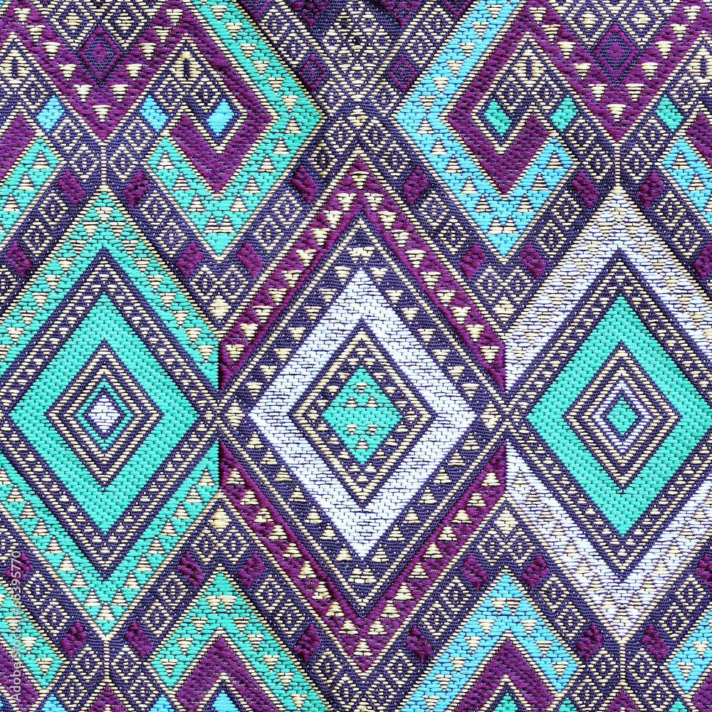 Thai silk fabric pattern Thai silk fabric pattern