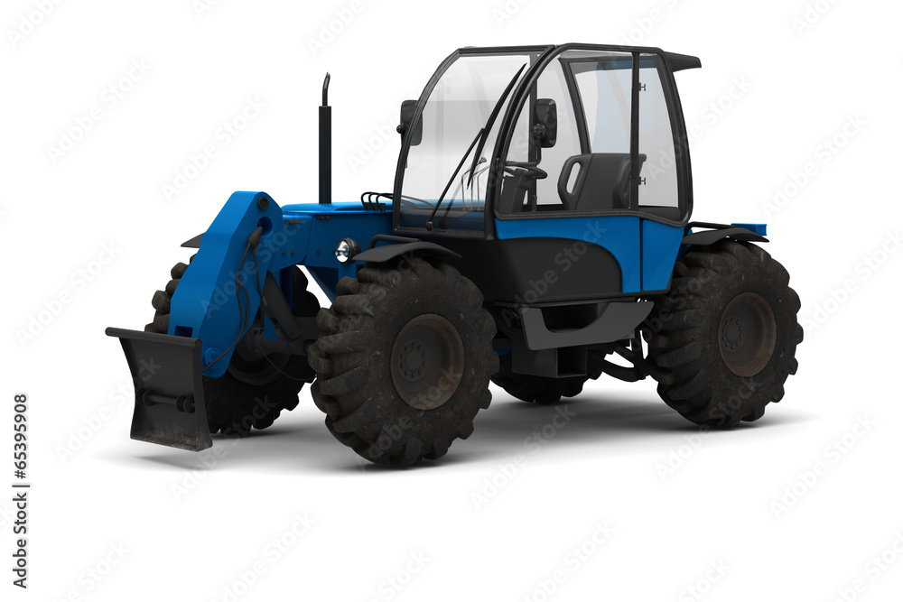 Naklejka premium Light Tractor