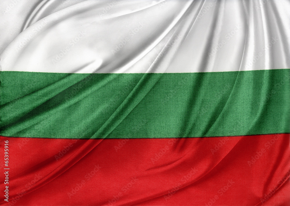 Obraz premium Bulgarian flag