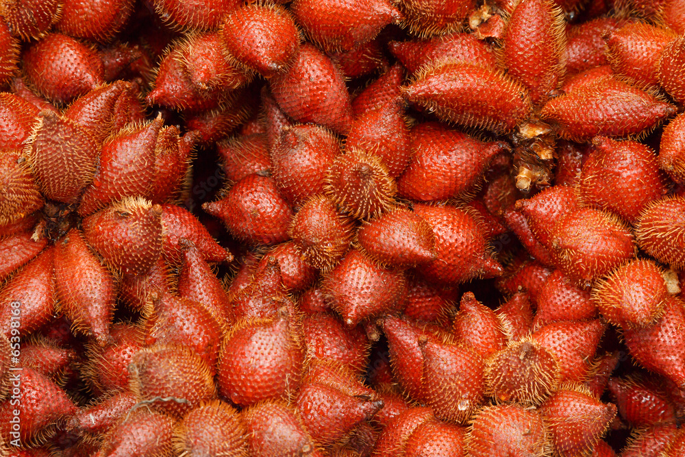 Fresh Zalacca fruit for sell in the market, thailand Fresh Zalacca fruit for sell in the market, thailand
