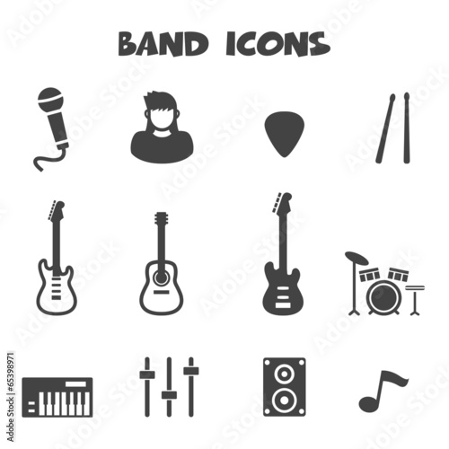 band icons