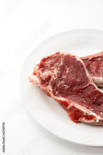 Steak raw