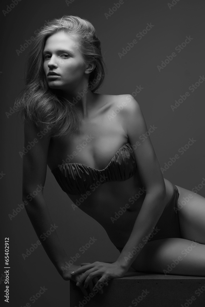 Beautiful fashion model in stylish underwear Beautiful fashion model in stylish underwear