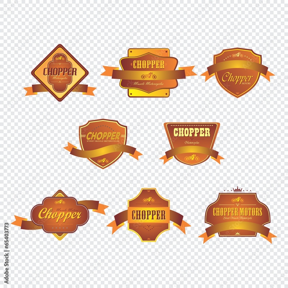 chopper motorcycle label sticker chopper motorcycle label sticker