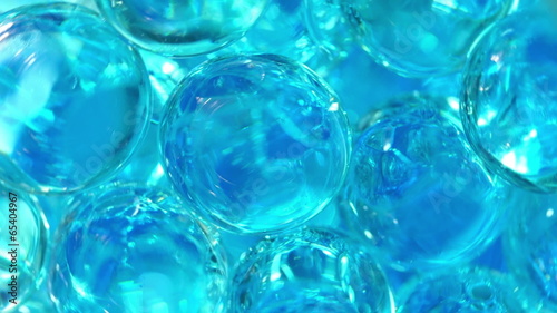 Wallpaper Mural Transparent balls. Translucent abstract loopable background Torontodigital.ca