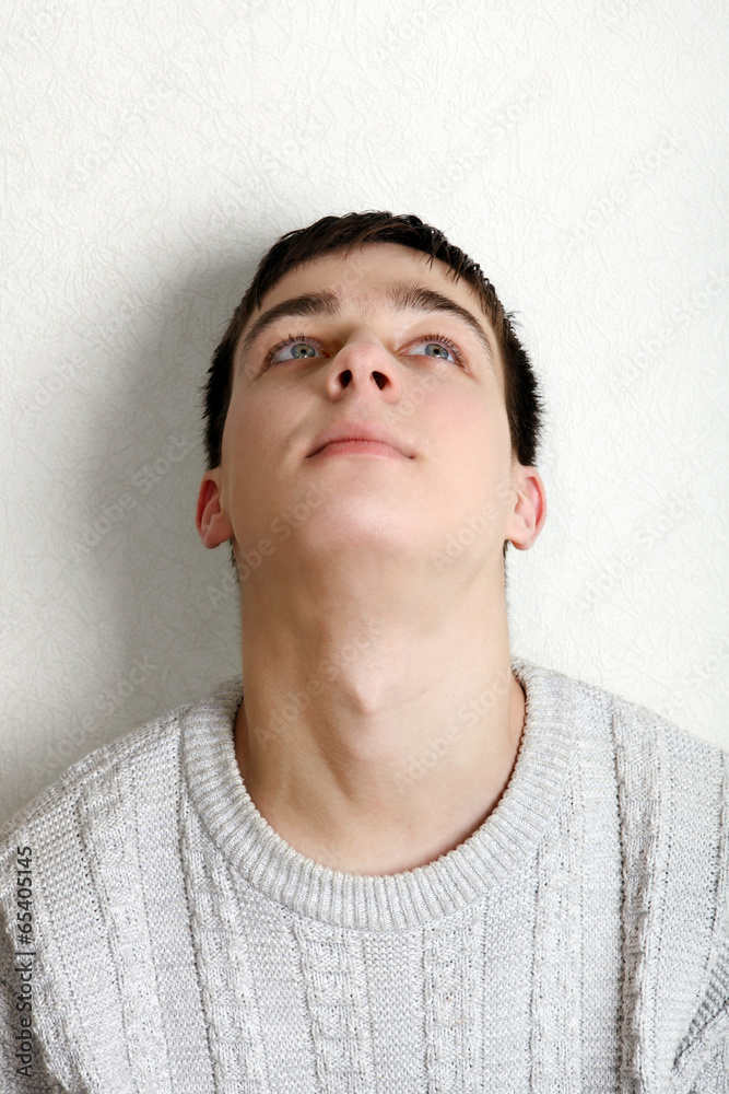 Fototapeta premium Myślenie nastolatka