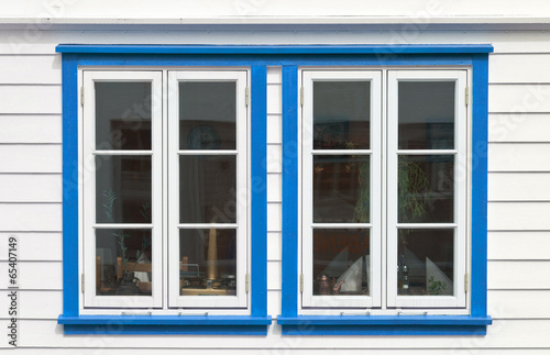 Windows in scandinavian house