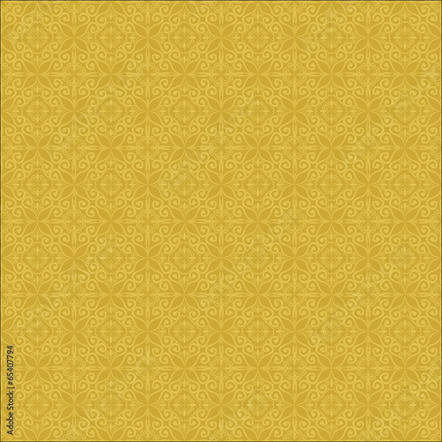 Gold pattern vector.