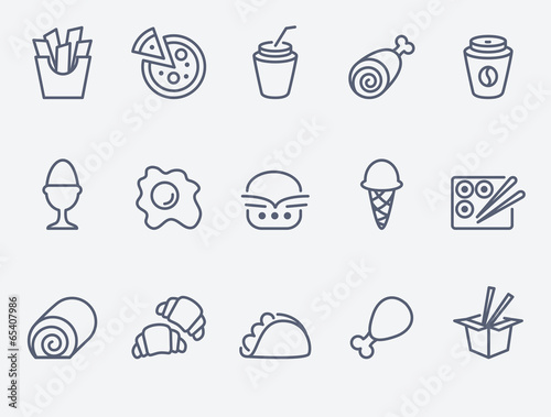 Food icons
