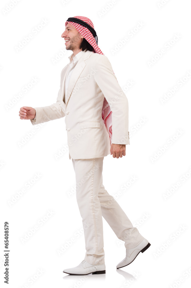 Arab man in diversity concept Arab man in diversity concept