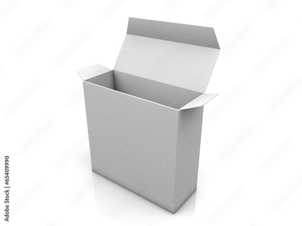 blank boxes isolated on white background blank boxes isolated on white background