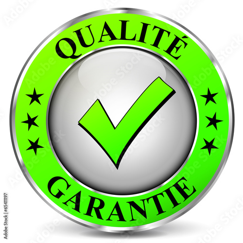 Icône qualité garantie