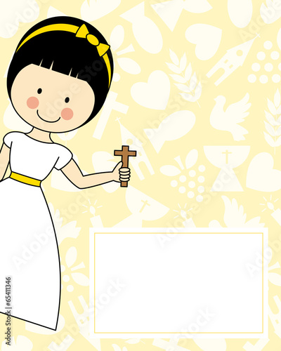 Girl First Communion