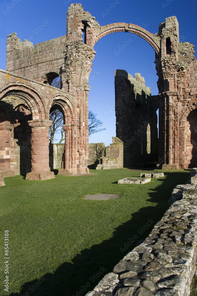 Lindisfarne Priory - Holy Island - England