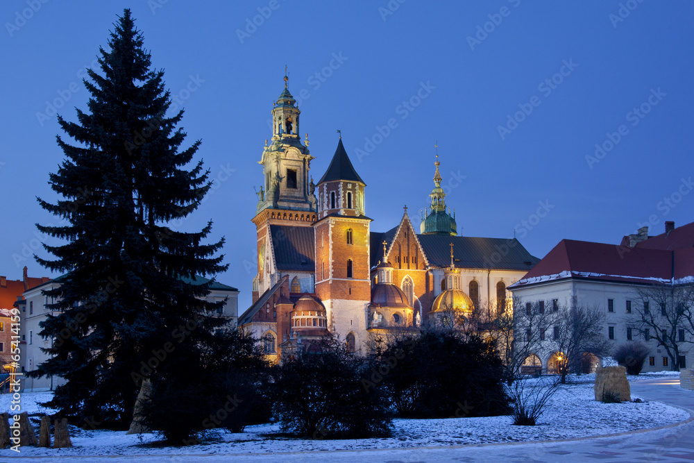 Cracow - Royal Cathedral - Wawel Hill - Poland