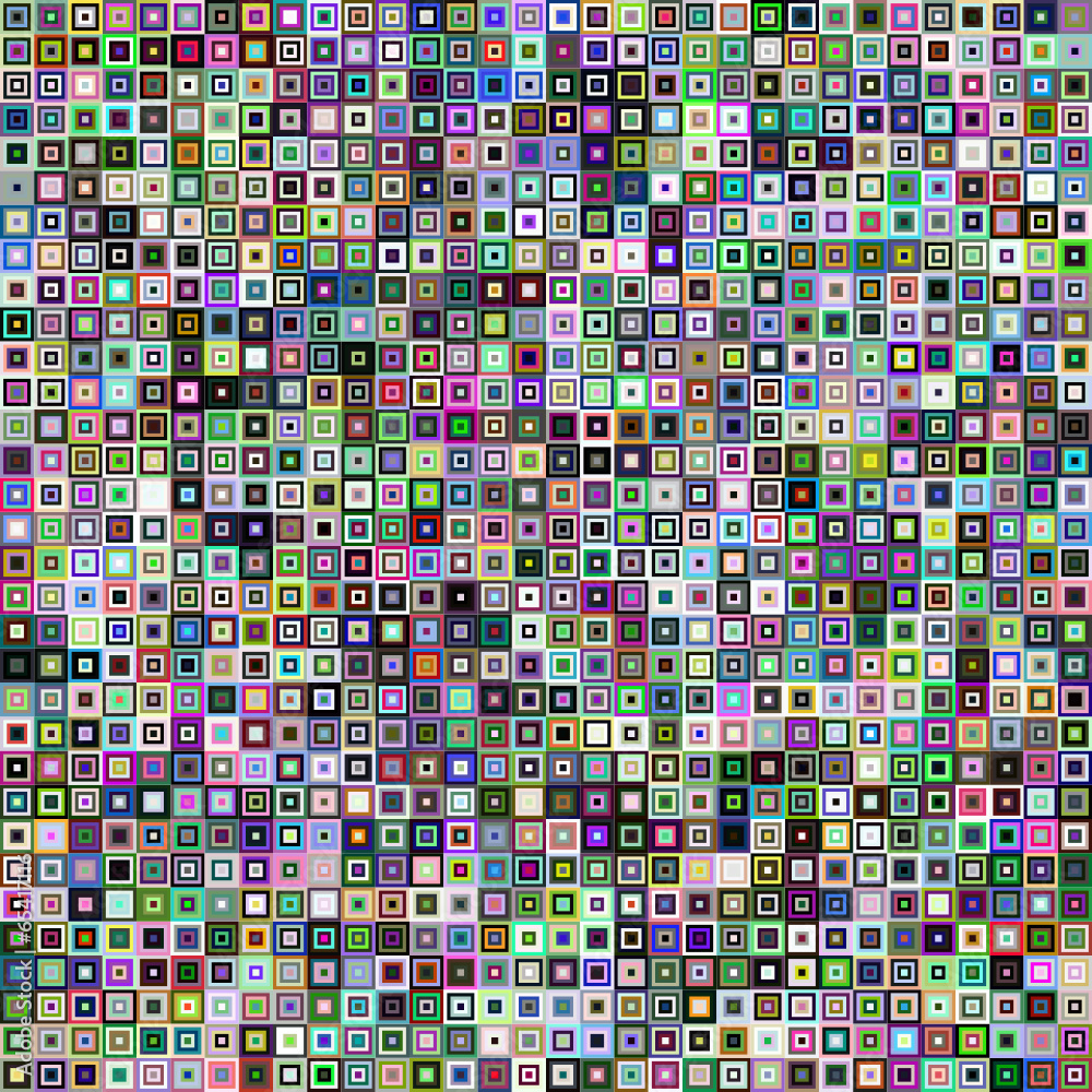 Fototapeta premium Hintergrund Muster bunte Vierecke