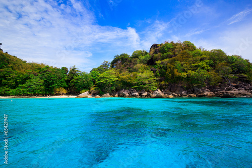  Tropical crystal clear sea  Similan islands  Andaman  Thailand