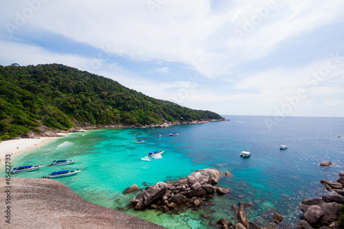 Tropical beach, Similan Islands, Andaman Sea, Thailand © borilove