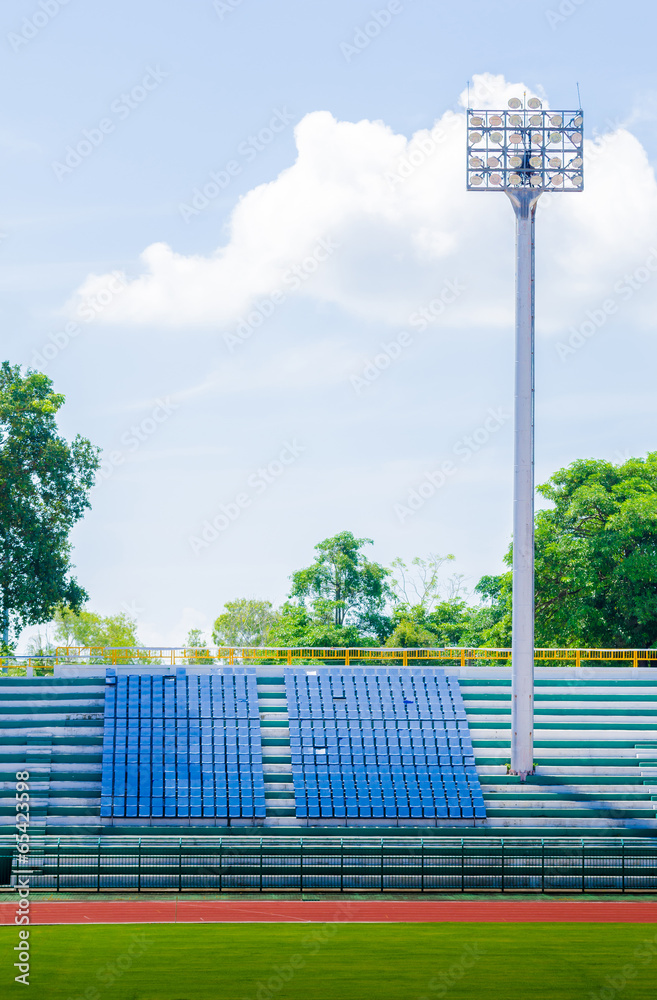 Fototapeta premium Stadium light tower