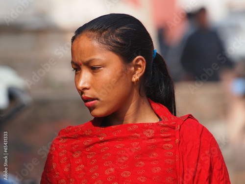 Nepali girl photo