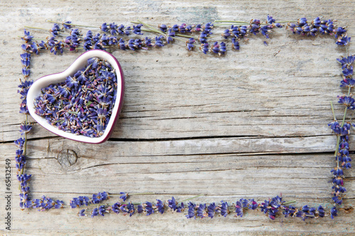 Etikett für Lavendelprodukte