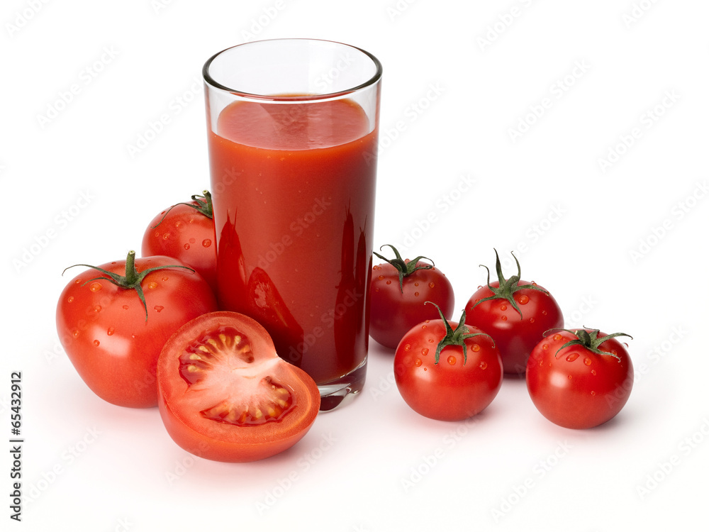 Tomato juice and tomatoes Tomato juice and tomatoes