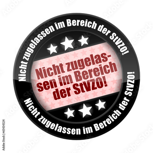 button 201405 nicht zugelassen im bereich der stvzo! I