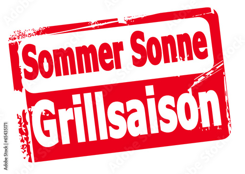 Sommer Sonne Grillsaison photo