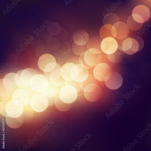 Bokeh light vintage background, Vector eps10
