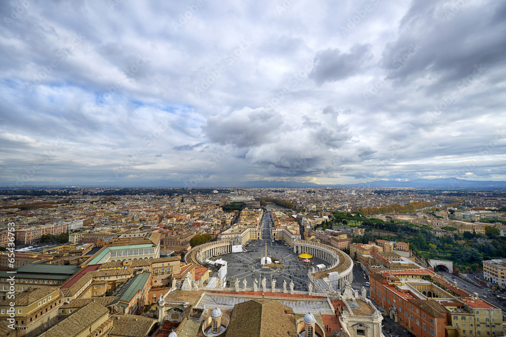 Obraz premium Piazza San Pietro, Vatican