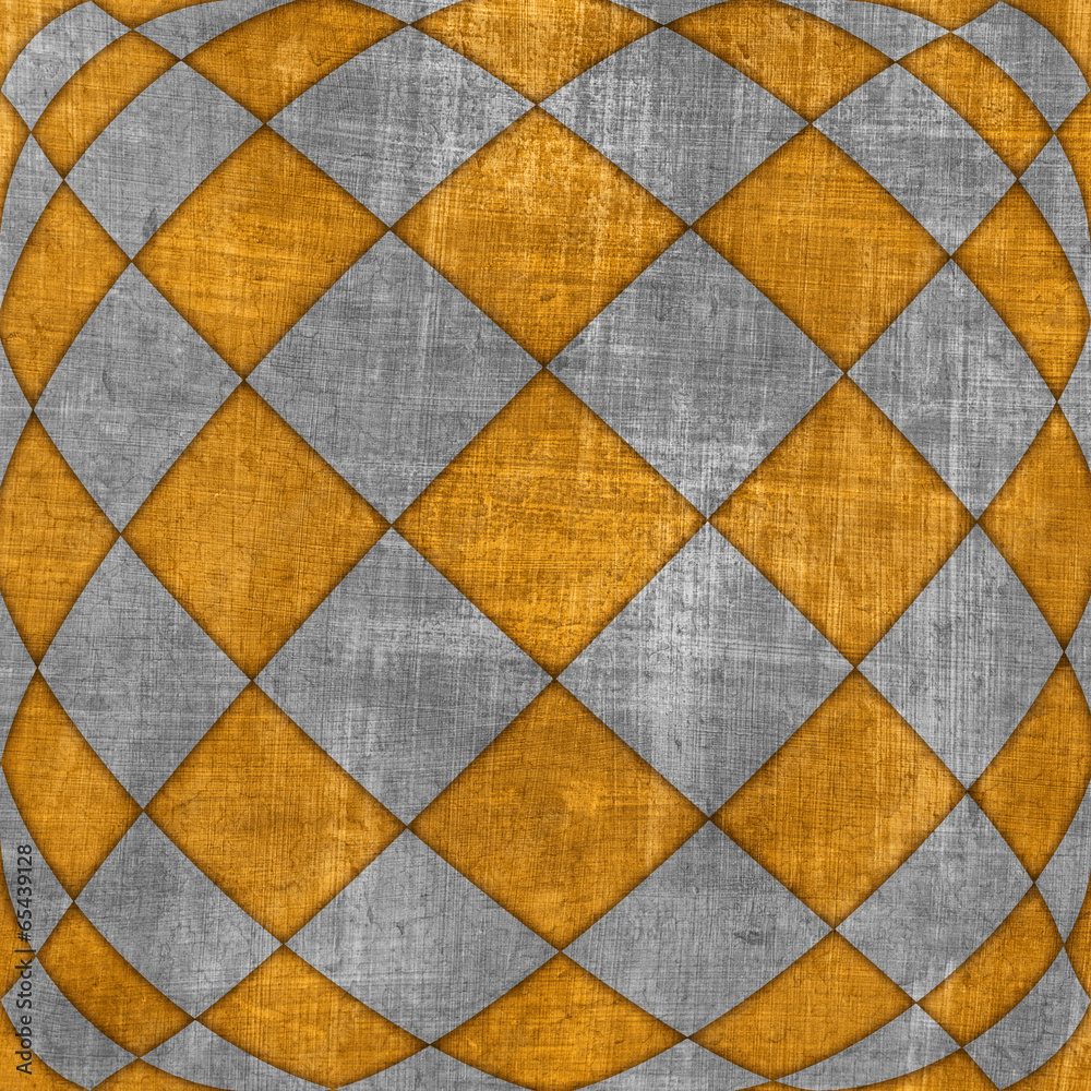 Checkered texture 3d background.