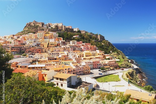 View of the Castelsardo, Sardinia © milda79