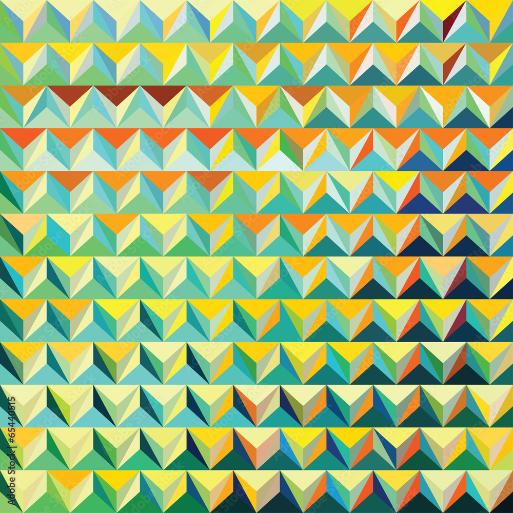 Modern triangular pattern Modern triangular pattern
