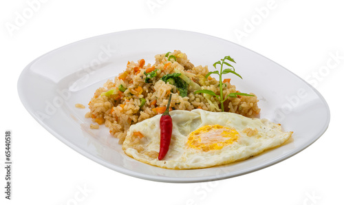 Fried rice with egg