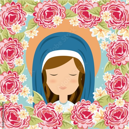 Holy Mary design