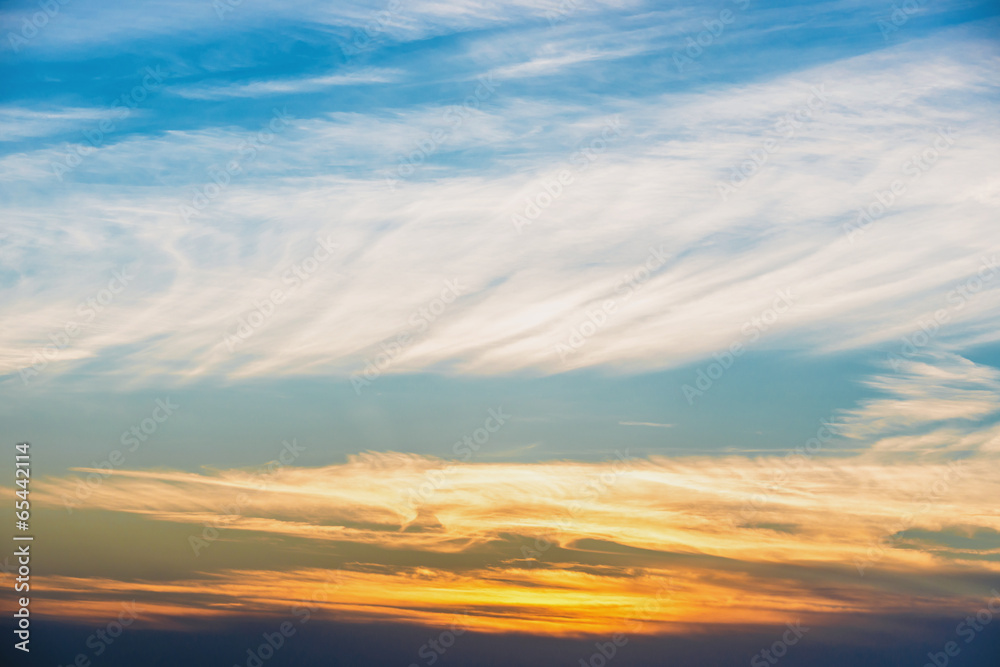 Obraz premium Dramatic sky